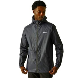 Regatta Chaqueta Impermeable Plegable para Hombre, Gris, XXL