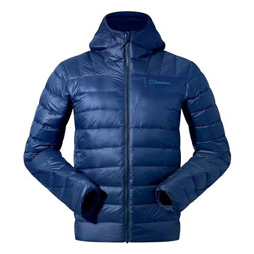 Berghaus Silksworth Hooded Down Insulated Chaqueta para Hombre, Dusk, XL