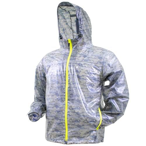 FROGG TOGGS Xtreme Lite - Chaqueta impermeable y transpirable para hombre (paquete de 1)