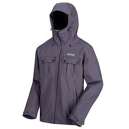 Regatta Chaqueta impermeable y transpirable con capucha para hombre Tarnel