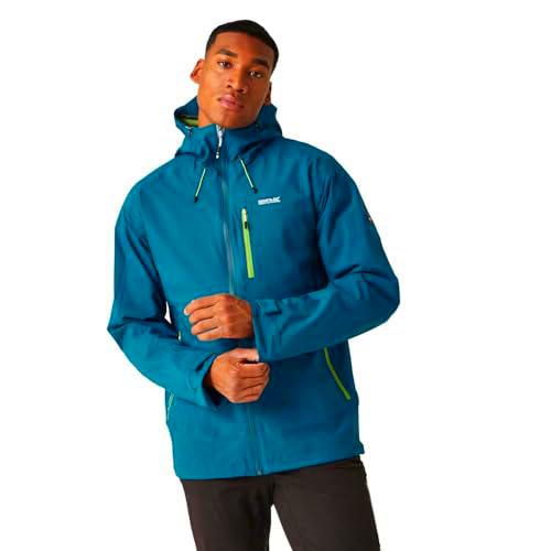 Regatta Men's Waterproof Jacket Chaqueta Okara Transpirable Impermeable con Cremallera Completa para Hombre