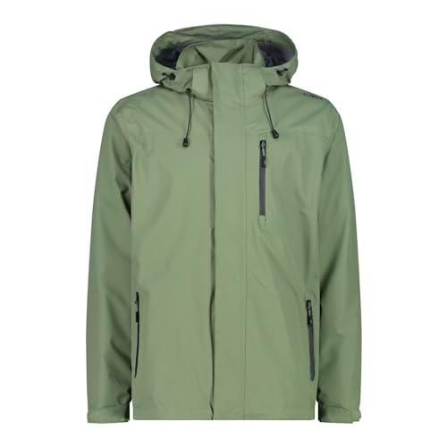 CMP Chaqueta de lluvia para hombre con capucha extraíble chaqueta de lluvia para hombre