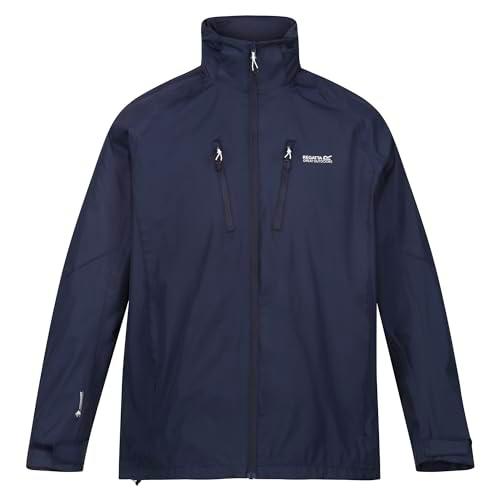 Regatta Men's Waterproof Jacket Calderdale V-Chaqueta Impermeable con Cremallera Completa para Hombre