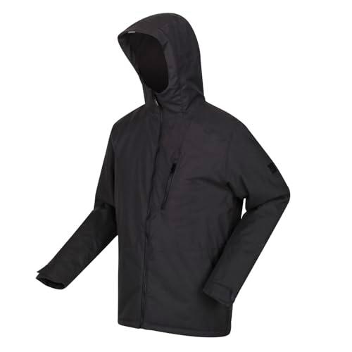 Regatta Chaqueta Highside VI impermeable con capucha con linterna Brite Light para hombre