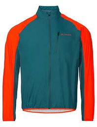 VAUDE Chaqueta para Hombre III, Verde grisáceo, Large