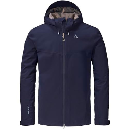 Schöffel Chaqueta Ankelspitz M 2L Lluvia, Azul Marino