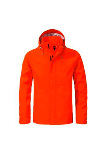 Schöffel Gmund M Chaqueta de Lluvia, Poinciana, 50 para Hombre