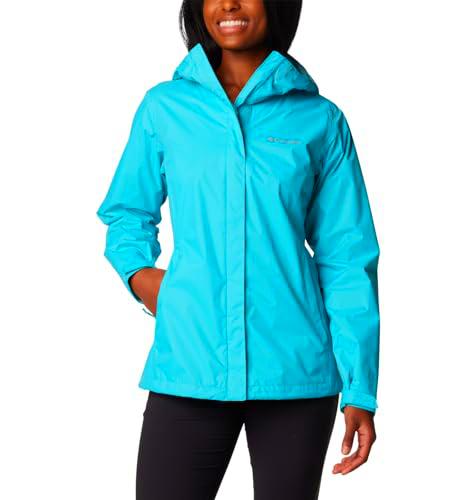 Columbia Arcadia II Jacket Chaqueta para Lluvia, Geyser