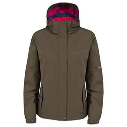 Trespass Chaqueta impermeable Malissa para mujer, Mujer