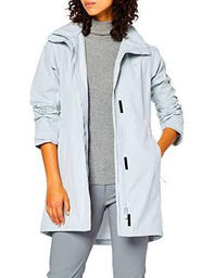 Schöffel Coat Easy L Mel Chubasquero, Mujer, High-Rise, 40