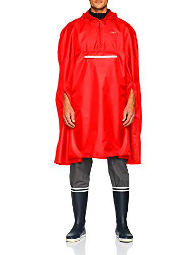 CMP 38 x 7967 Poncho para hombre, Hombre, 38X7967, Rosso (Ferrari), X-Large