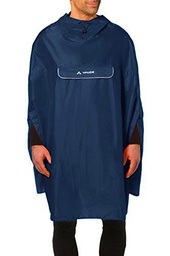 VAUDE Valdipino Poncho - Chubasquero Impermeable para Ciclismo