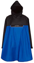 VAUDE Poncho Valero - Chubasquero de acampada y senderismo, Azul, XL