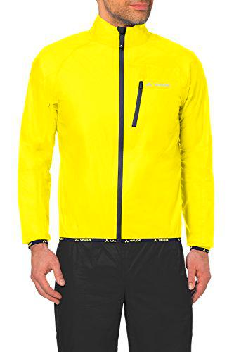 VAUDE Men's Drop III Chaqueta, Hombre, Canary, S