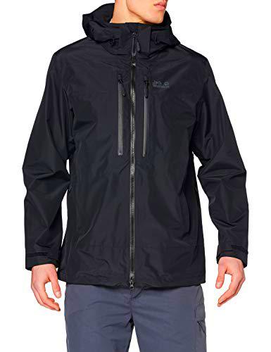 Jack Wolfskin 1112651 Chaqueta, Negro, XX-Large para Hombre