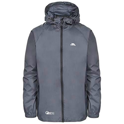 Trespass Qikpac Packaway TP75 Chaqueta, Hombre, Gris (FLI), XS