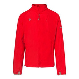 Izas Sidney Chaqueta Impermeable para Running, Hombre, Rojo, L