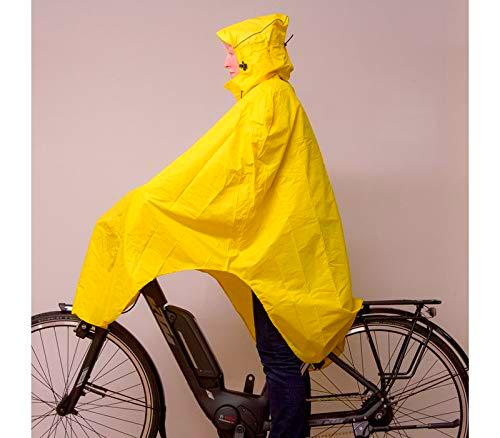 LOWLAND OUTDOOR® - Poncho impermeable para bicicleta
