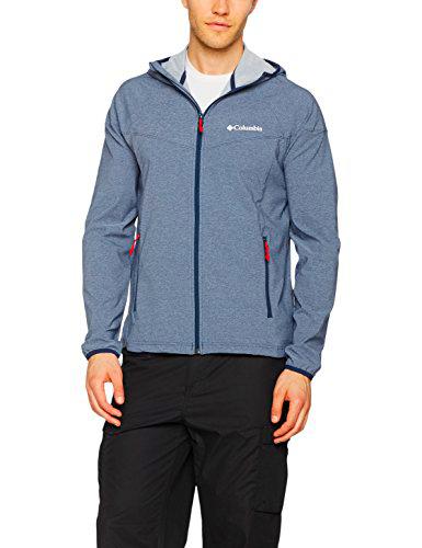 Columbia Canyon Cortavientos, Hombre, Collegiate Navy Heather, L