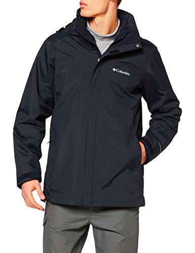 Columbia Mission Air Chaqueta Interchange, Hombre, Negro (Black), S