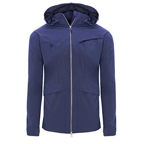 Izas Barrow Chaqueta Impermeable, Hombre, Azul Noche, L