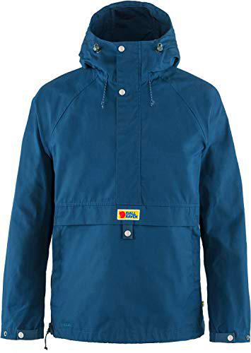 FJALLRAVEN Vardag Anorak M Chaqueta Impermeable, Hombre, Azul, XS