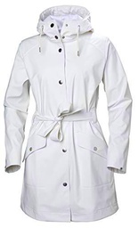 Helly Hansen W Kirkwall Raincoat Jacket, Mujer, Blanco, M