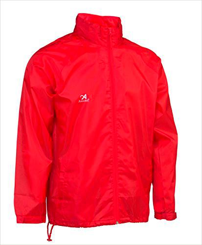 Asioka 61/09 Cortavientos, Hombre, Rojo, XXL