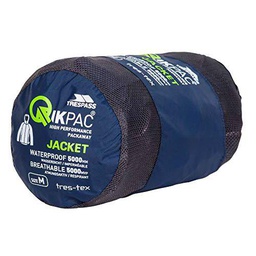 Trespass Qikpac X, Chaqueta Hombre, Navy/Carbon, M