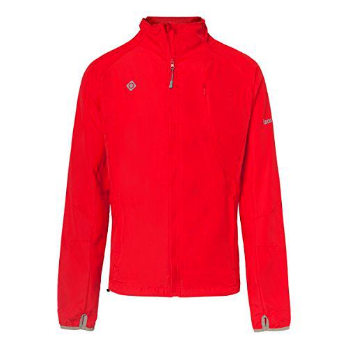 Izas Sidney Chaqueta Impermeable para Running, Hombre, Rojo, XL