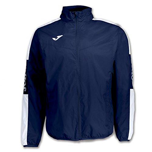 Joma 100689.302 Chubasquero, Hombre, Azul Marino/Blanco, M