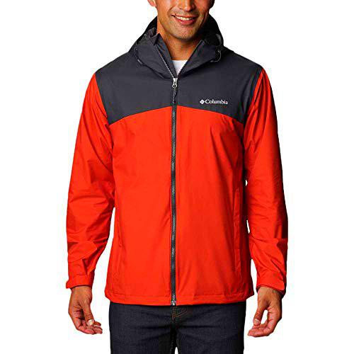 Columbia Ridge Gates Chaqueta Impermeable, Hombre, Marrón (Dark Sienna Slub