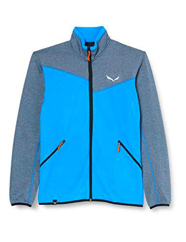 SALEWA Puez Hybrid Pl M FZ Chaqueta, Hombres, Azul, 50/L