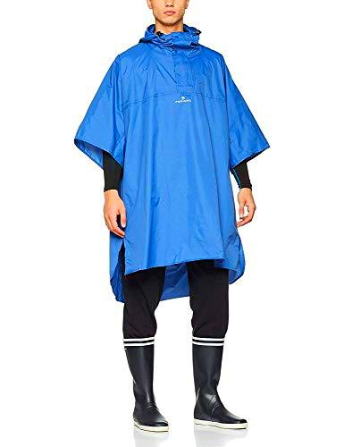 Ferrino Hiker Poncho, Unisex Adulto, Blue, S/M