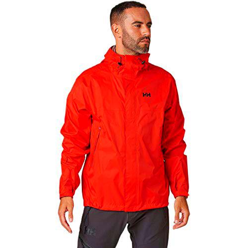 Helly Hansen Loke Jacket Hh Chaqueta, Hombre, Rojo (Alert Red), L