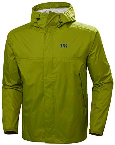 Helly Hansen Loke Chaqueta Impermeable, Hombre, Verde (Wood Green), S