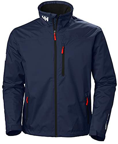 Helly Hansen Crew Jacket Chaqueta, Hombre, Azul (Navy), XS