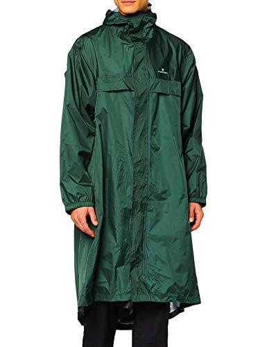 Ferrino Trekker Poncho, Adultos Unisex, Verde, LXL