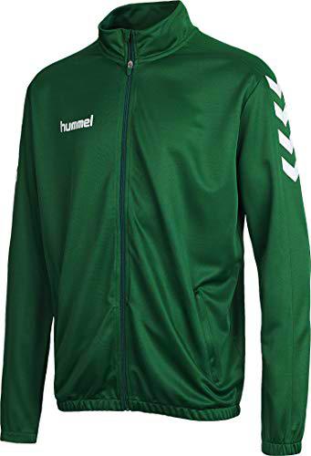 hummel Core Poly Chaqueta, Unisex Adulto, Verde-Verde, M