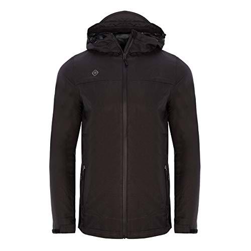 Izas Kassel Chaqueta Impermeable, Hombre, Negro, M