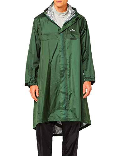 Ferrino Trekker Poncho, Adultos Unisex, Verde, SM