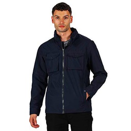 Regatta Haldor-Chaqueta Impermeable, Transpirable, Forrada