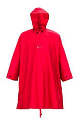 Wäfo Davos Poncho, Unisex Adulto, Rojo, XX-Large