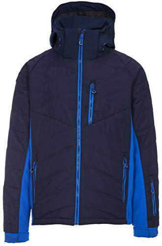 Trespass Abbotsbury - Chaqueta acolchada para hombre con capucha extraíble y falda de nieve