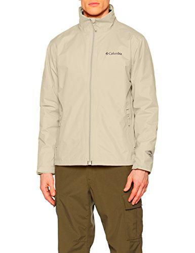 Columbia Bradley Peak Chaqueta Impermeable, Hombre