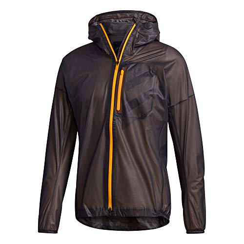 adidas AGR Rain J Chaqueta, Hombre, Negro, XS