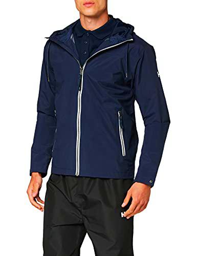 Helly Hansen Urban Rain Jacket Abrigo Impermeable, Hombre, Navy, M