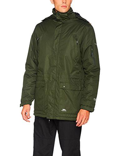 Trespass Tp50 Jaydin Chaqueta, Hombre, Verde Oliva, XS