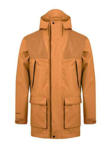 Berghaus Breccan Parka Chaqueta, Hombre, Dijon/Caucho, M