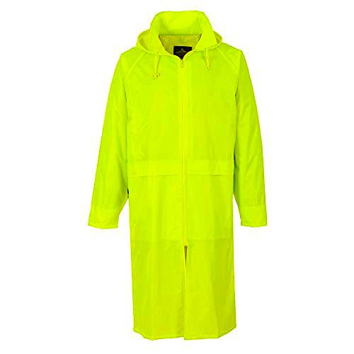 Portwest S438YERS Capa de Lluvia, Classic, S, Amarillo (Yellow)